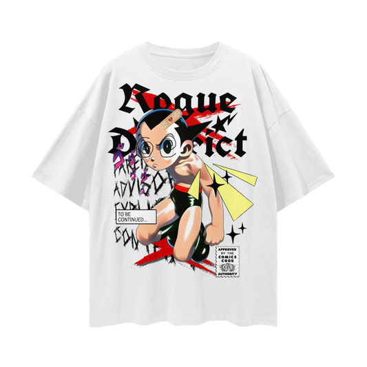 Streetwear Loose Drop Shoulder T-Shirt