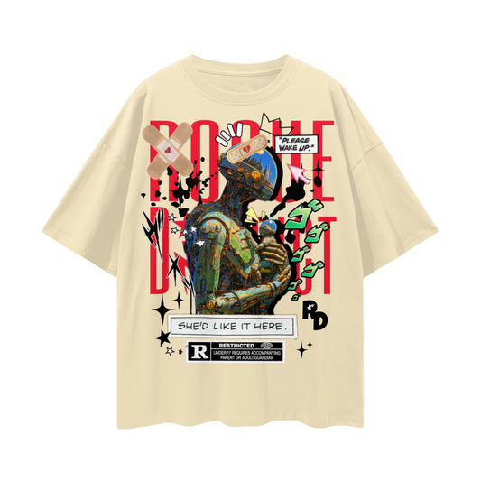 Streetwear Loose Drop Shoulder T-Shirt