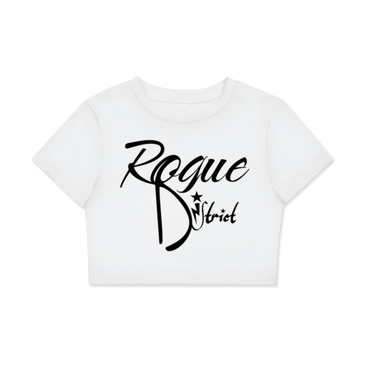 Women's Fitted Crop Tee | Bodycon T-Shirt