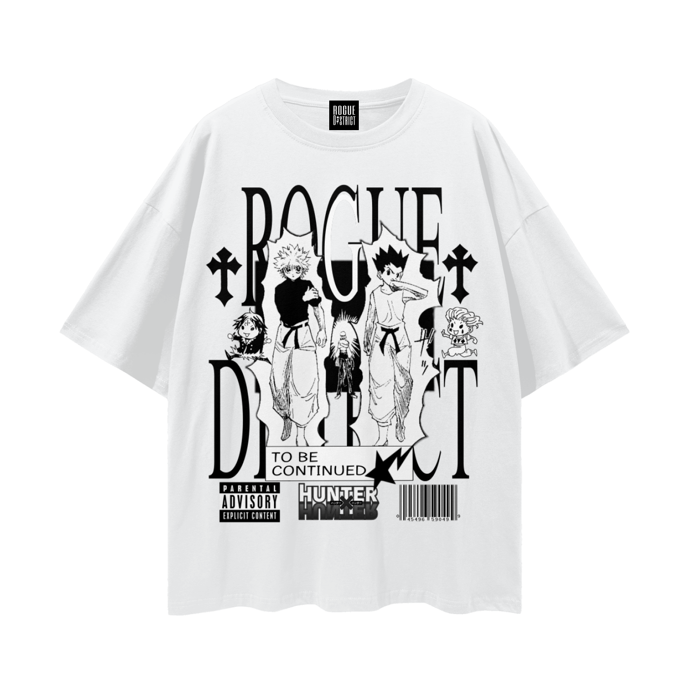 Streetwear Loose Drop Shoulder T-Shirt
