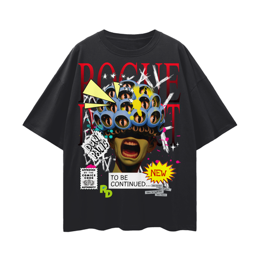 Streetwear Loose Drop Shoulder T-Shirt