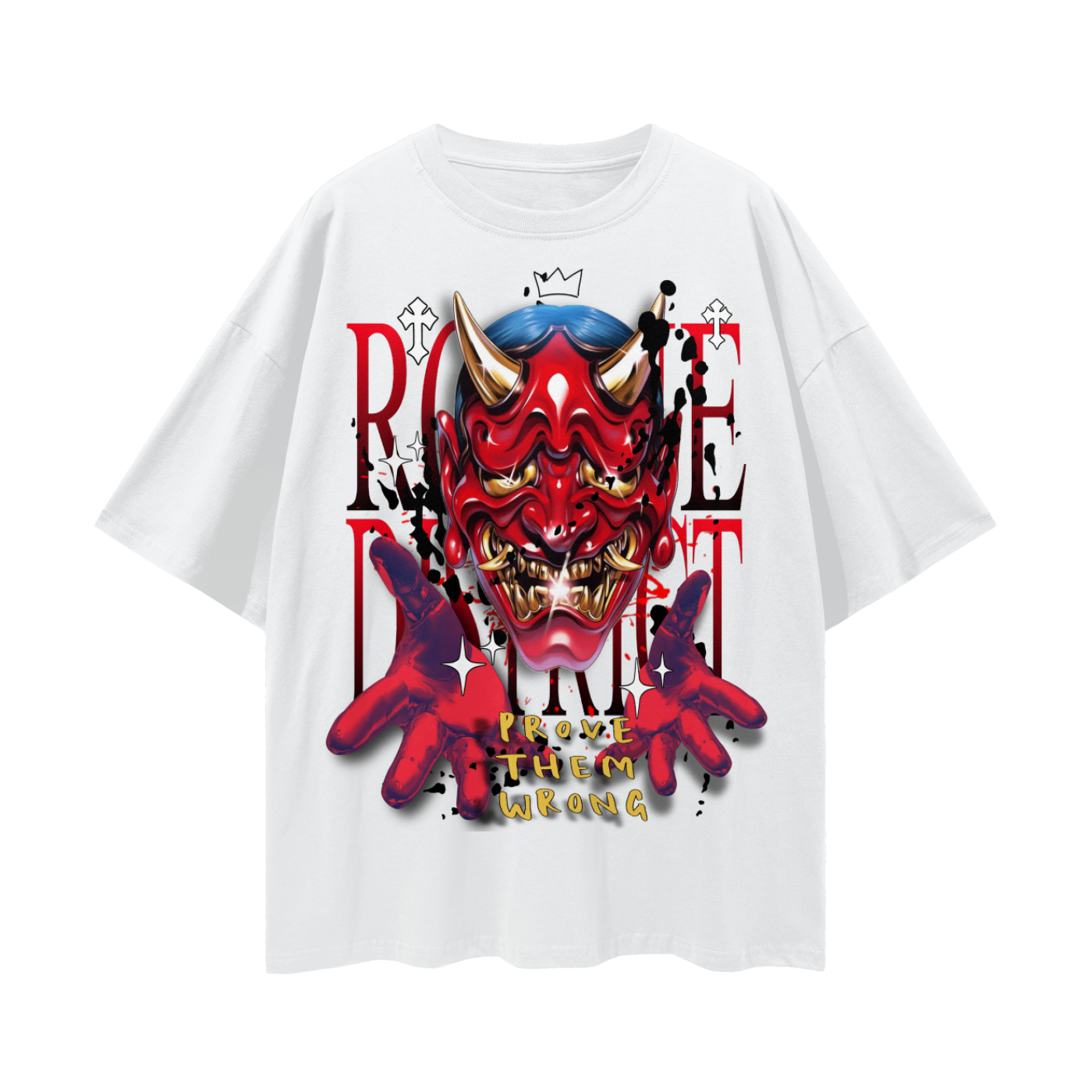 Streetwear Loose Drop Shoulder T-Shirt