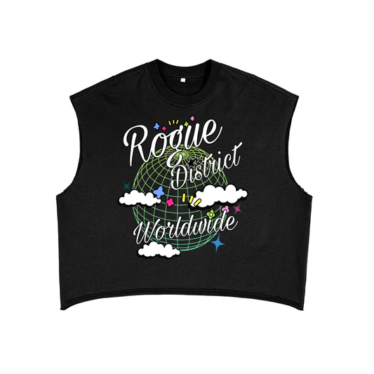 French Terry Boxy Tank Top