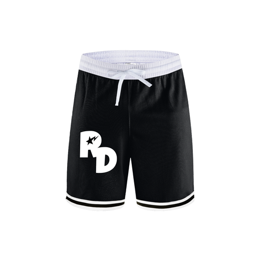 Classic Stripe Trim Basketball Shorts