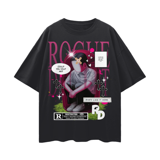 Streetwear Loose Drop Shoulder T-Shirt