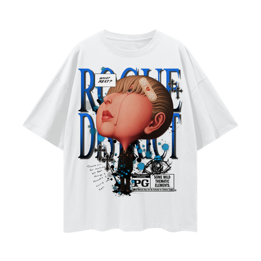 Streetwear Loose Drop Shoulder T-Shirt