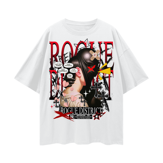 Streetwear Loose Drop Shoulder T-Shirt