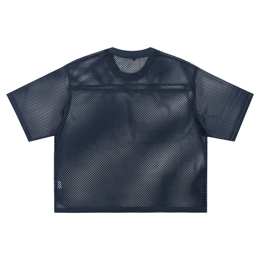 See-through Boxy Net T-shirt