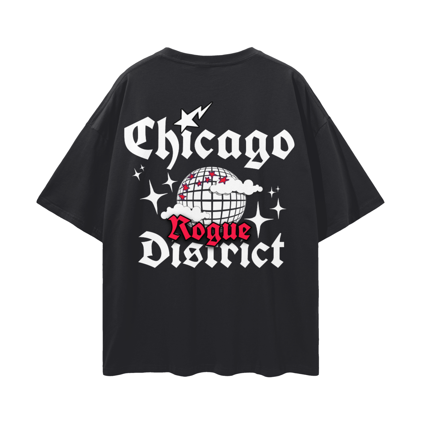 Streetwear Loose Drop Shoulder T-Shirt