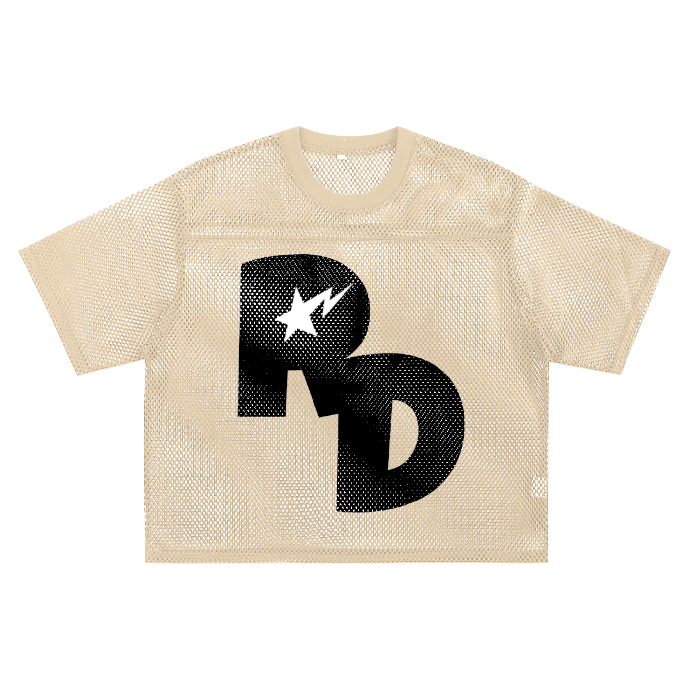 See-through Boxy Net T-shirt