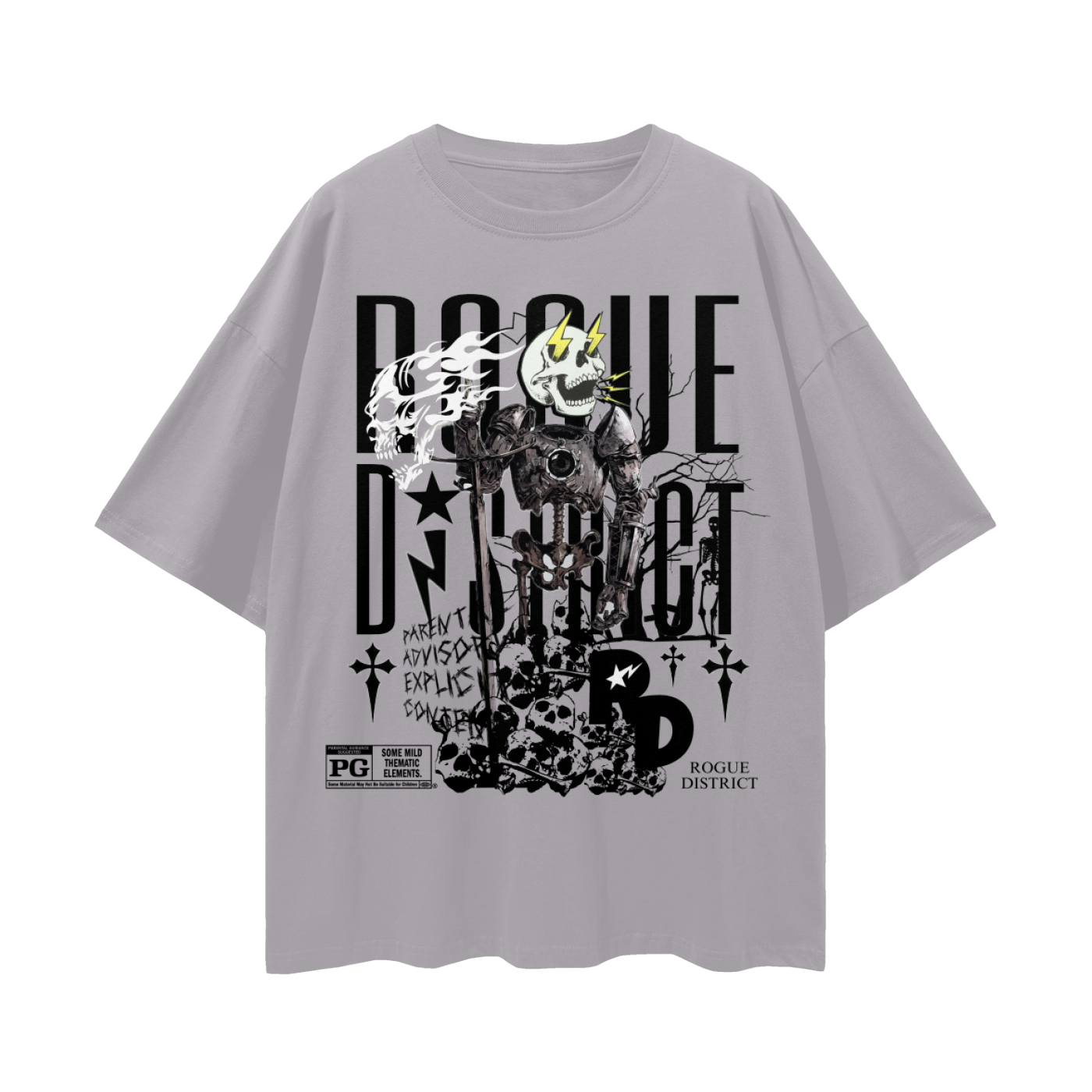 Streetwear Loose Drop Shoulder T-Shirt