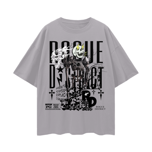 Streetwear Loose Drop Shoulder T-Shirt