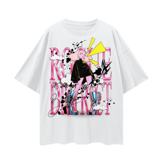 Streetwear Loose Drop Shoulder T-Shirt