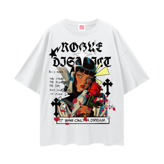 Streetwear Loose Drop Shoulder T-Shirt
